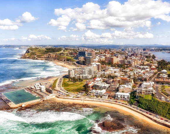 millenium bridge on newcastle